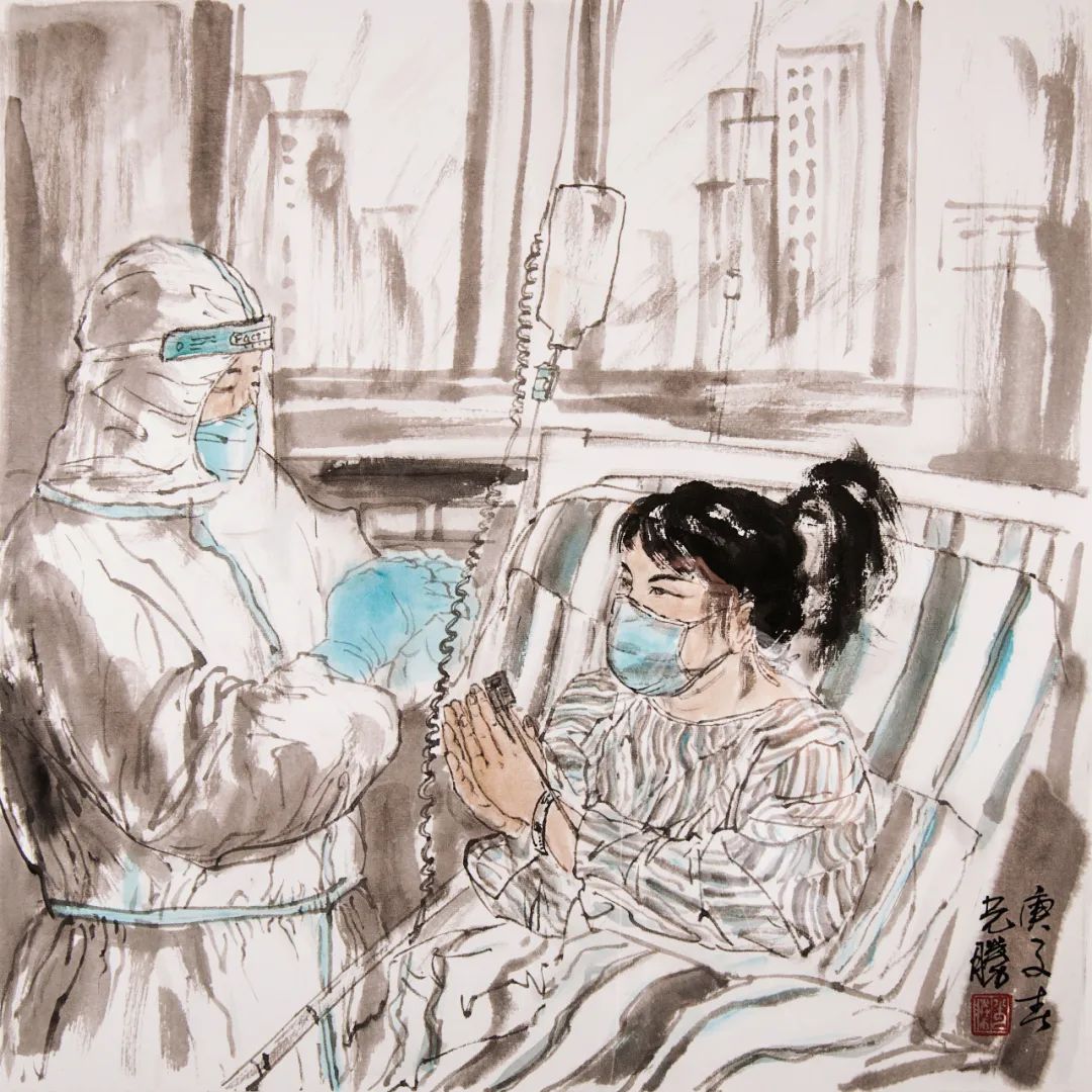 		善用文化中心首次主题展，，，，“抗击疫情 决胜小康"绘画篇_责任与文化_尊龙凯时集团有限公司	