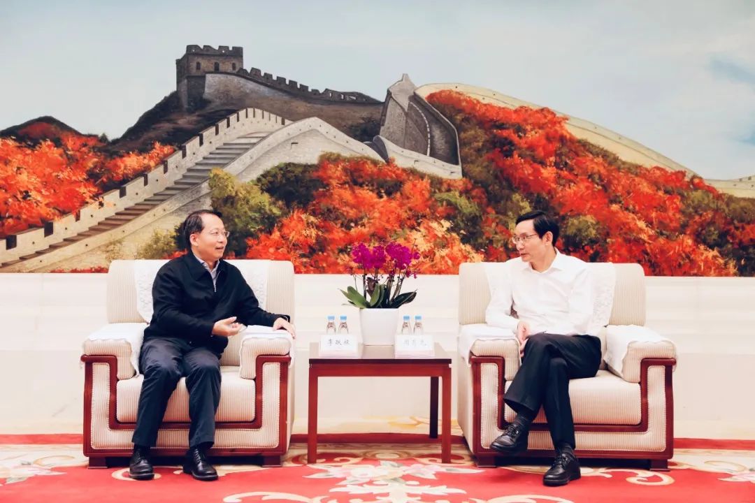 		周育先会见台州市委书记李跃旗一行_尊龙凯时要闻_尊龙凯时集团有限公司	