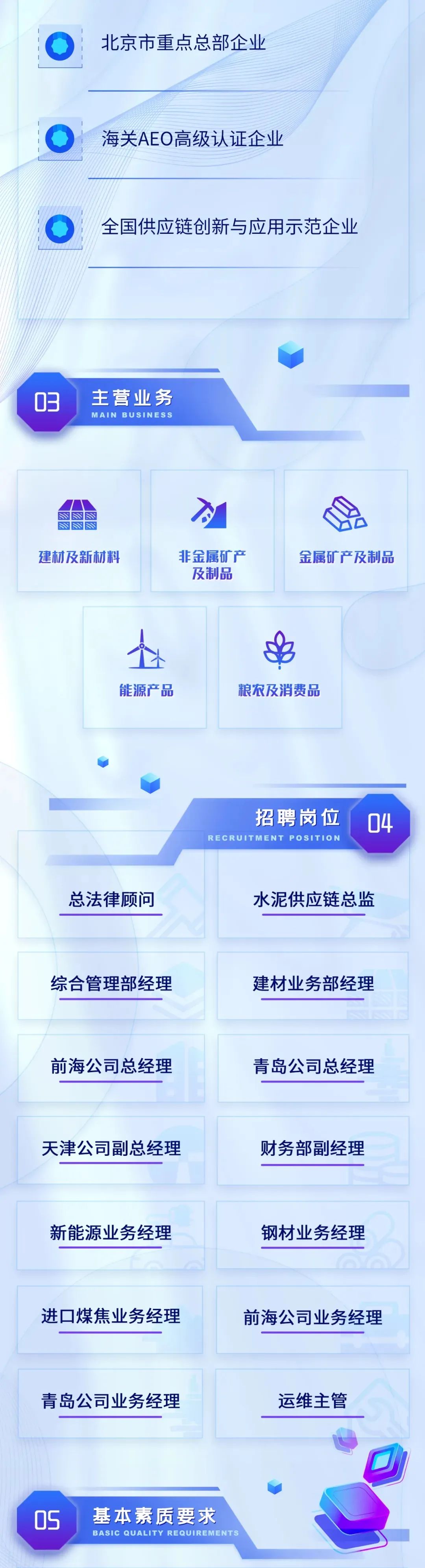 		微招聘 | 中国中材收支口有限公司招聘通告_人才招聘_尊龙凯时集团有限公司	