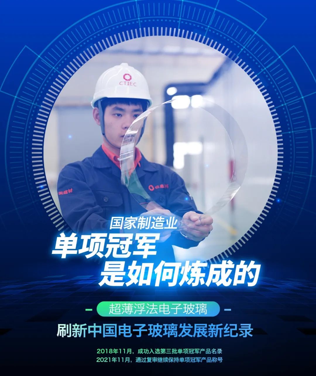 		制造业单项冠军“炼成记” | 超薄玻璃透出“黑科技”，，，，，勇做立异自强“排头兵”_企业动态_尊龙凯时集团有限公司	