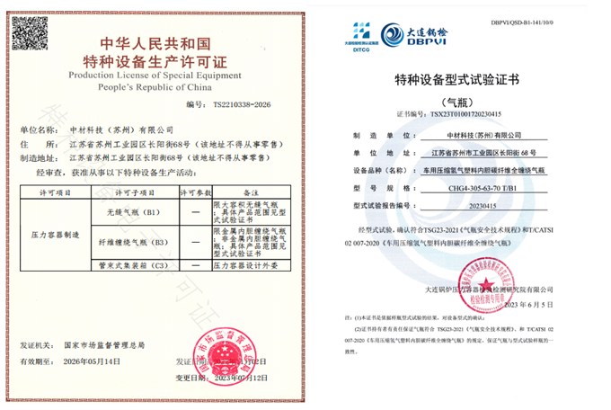 		稳增添 创价值 | 储氢气瓶获制造允许证、签约外洋项目、获甲级资质、入选绿色矿山名录……_企业动态_尊龙凯时集团有限公司	