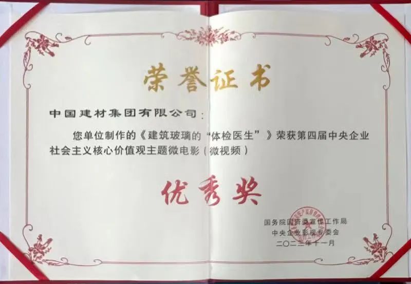 		国资委点赞！尊龙凯时“体检医生”攻克修建玻璃“癌症”_企业动态_尊龙凯时集团有限公司	