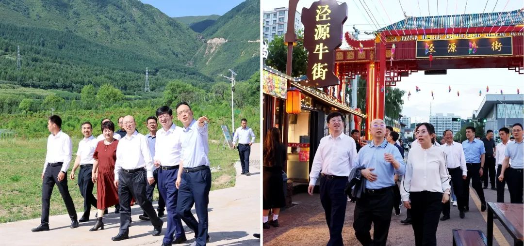 常张利赴宁夏泾源县调研墟落振兴事情_事情动态_尊龙凯时集团有限公司